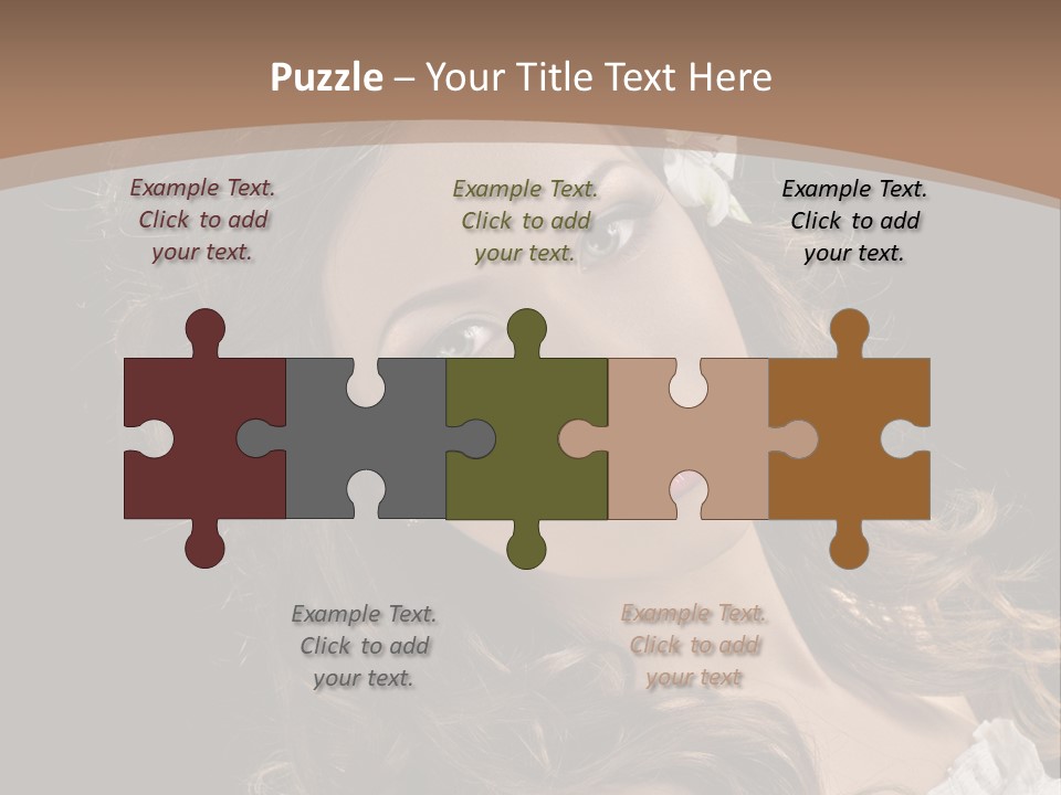 Fascinating Fashion Coiffure PowerPoint Template