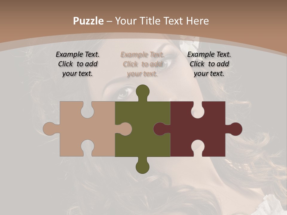 Fascinating Fashion Coiffure PowerPoint Template