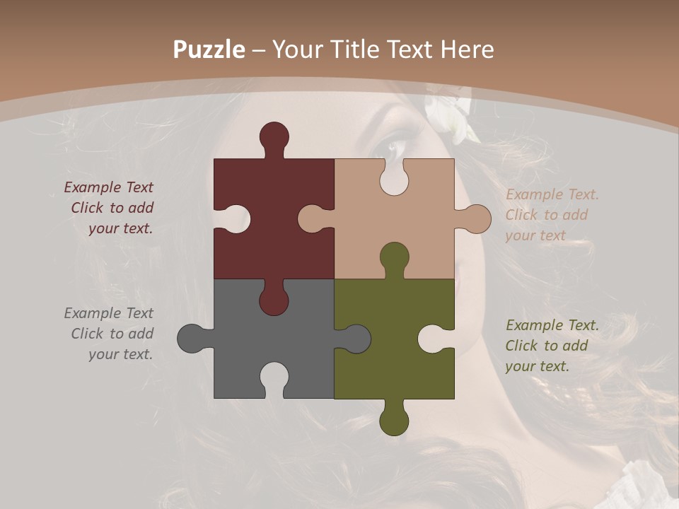 Fascinating Fashion Coiffure PowerPoint Template