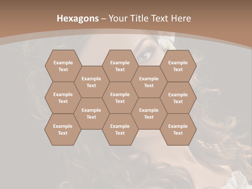 Fascinating Fashion Coiffure PowerPoint Template