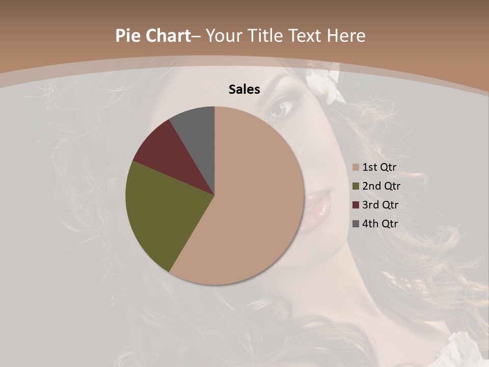 Fascinating Fashion Coiffure PowerPoint Template