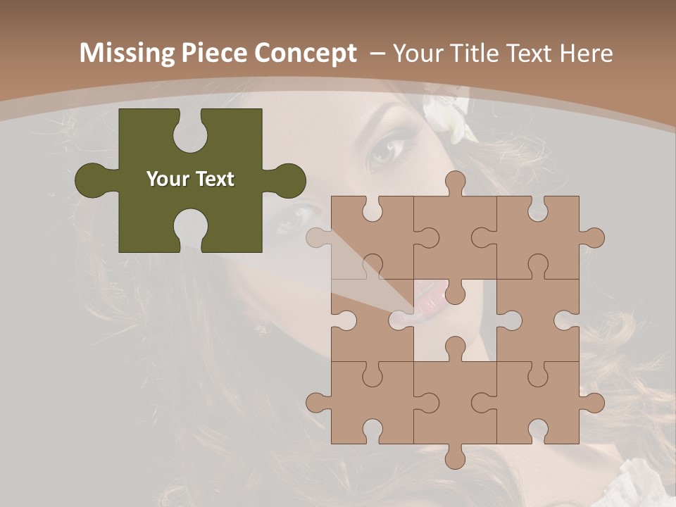 Fascinating Fashion Coiffure PowerPoint Template