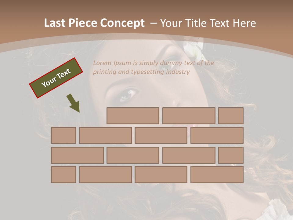 Fascinating Fashion Coiffure PowerPoint Template