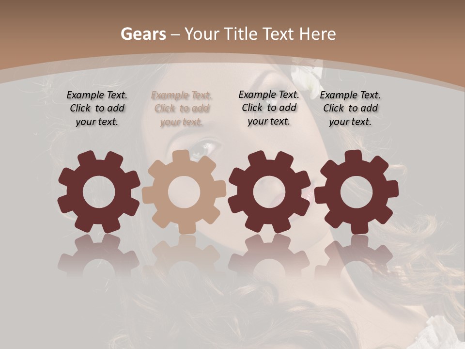 Fascinating Fashion Coiffure PowerPoint Template