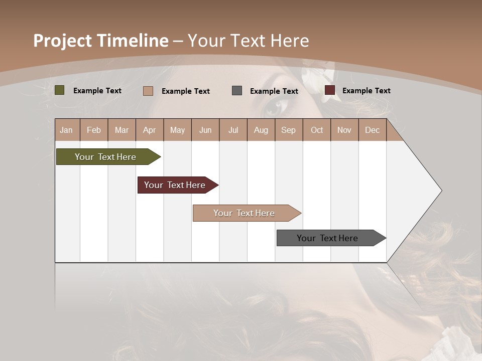 Fascinating Fashion Coiffure PowerPoint Template