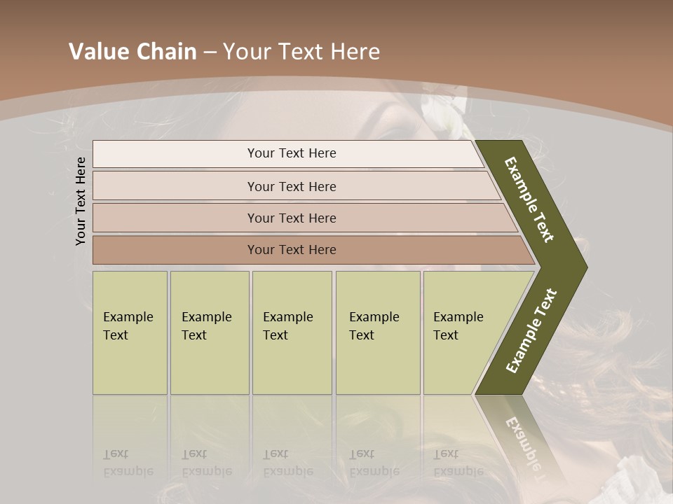 Fascinating Fashion Coiffure PowerPoint Template