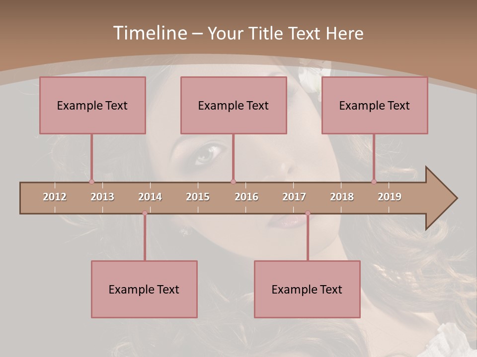 Fascinating Fashion Coiffure PowerPoint Template