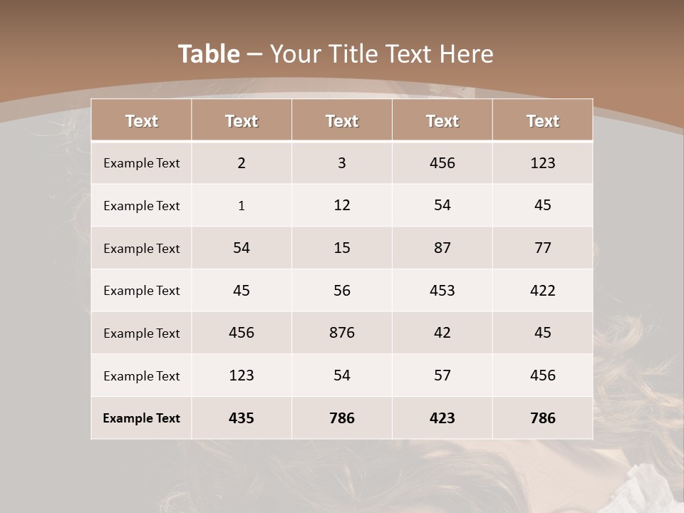 Fascinating Fashion Coiffure PowerPoint Template