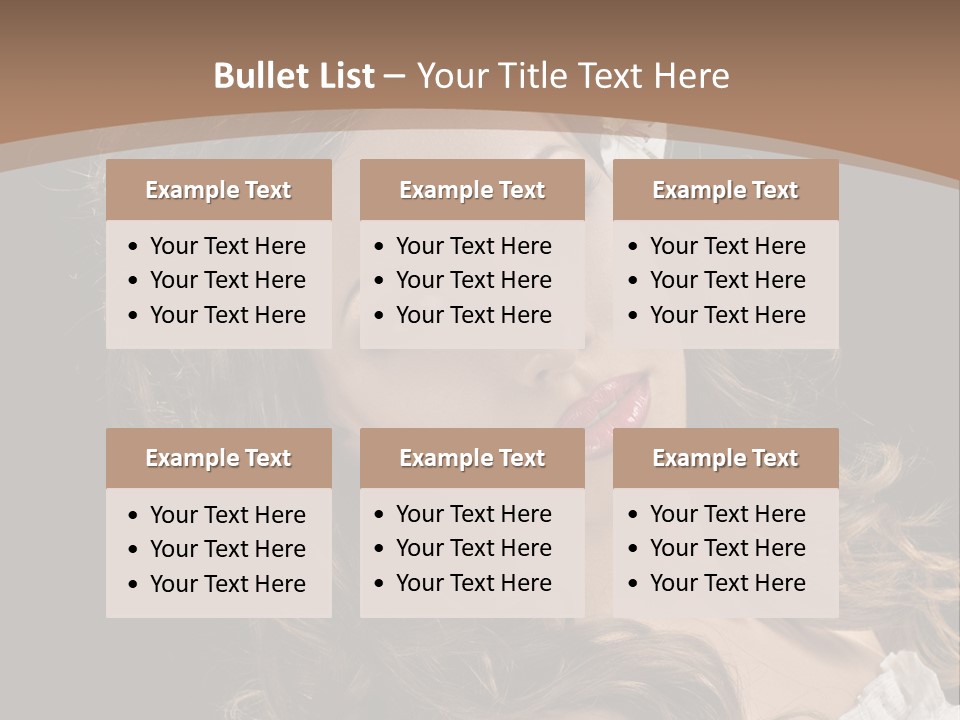 Fascinating Fashion Coiffure PowerPoint Template