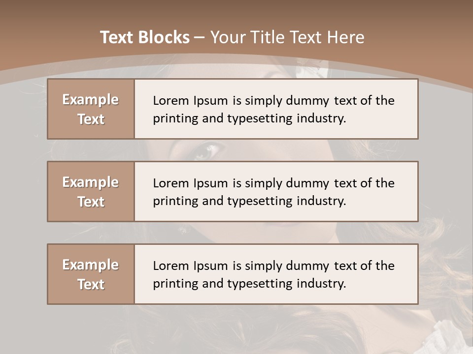 Fascinating Fashion Coiffure PowerPoint Template