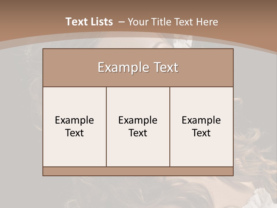 Fascinating Fashion Coiffure PowerPoint Template