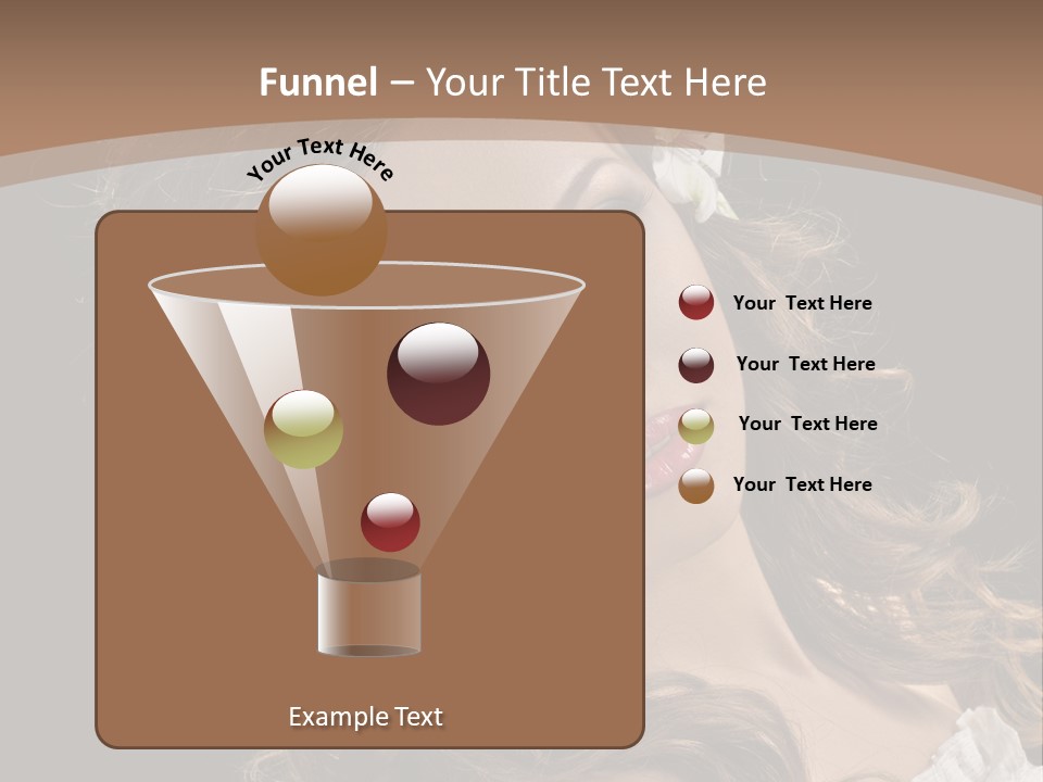 Fascinating Fashion Coiffure PowerPoint Template