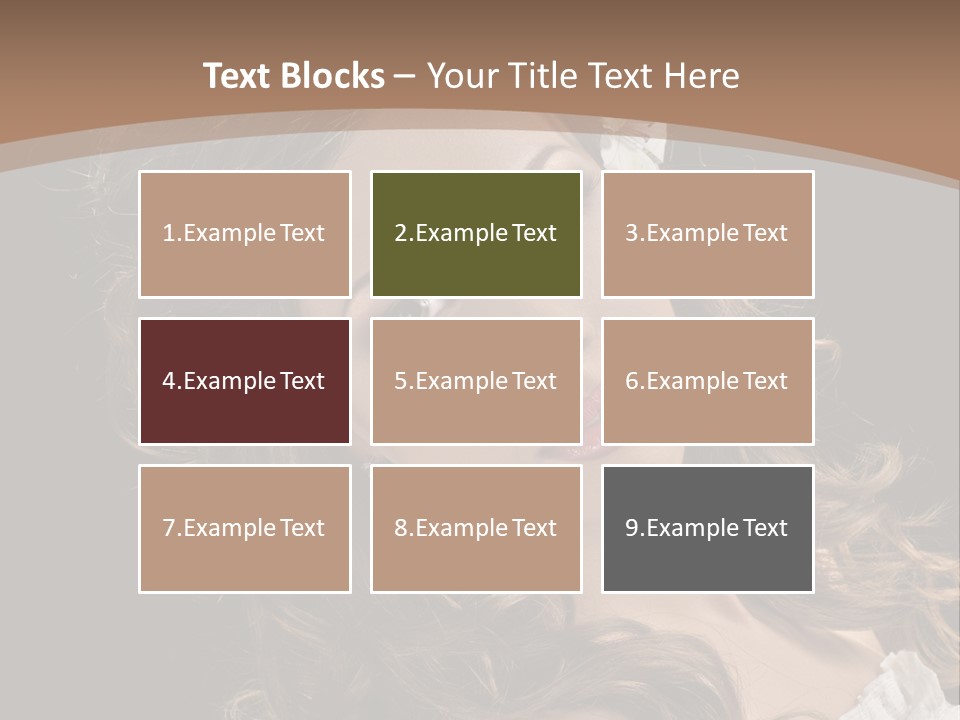 Fascinating Fashion Coiffure PowerPoint Template