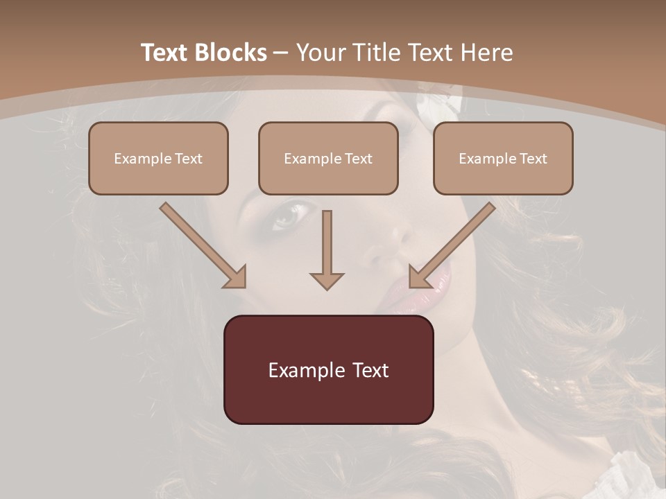 Fascinating Fashion Coiffure PowerPoint Template