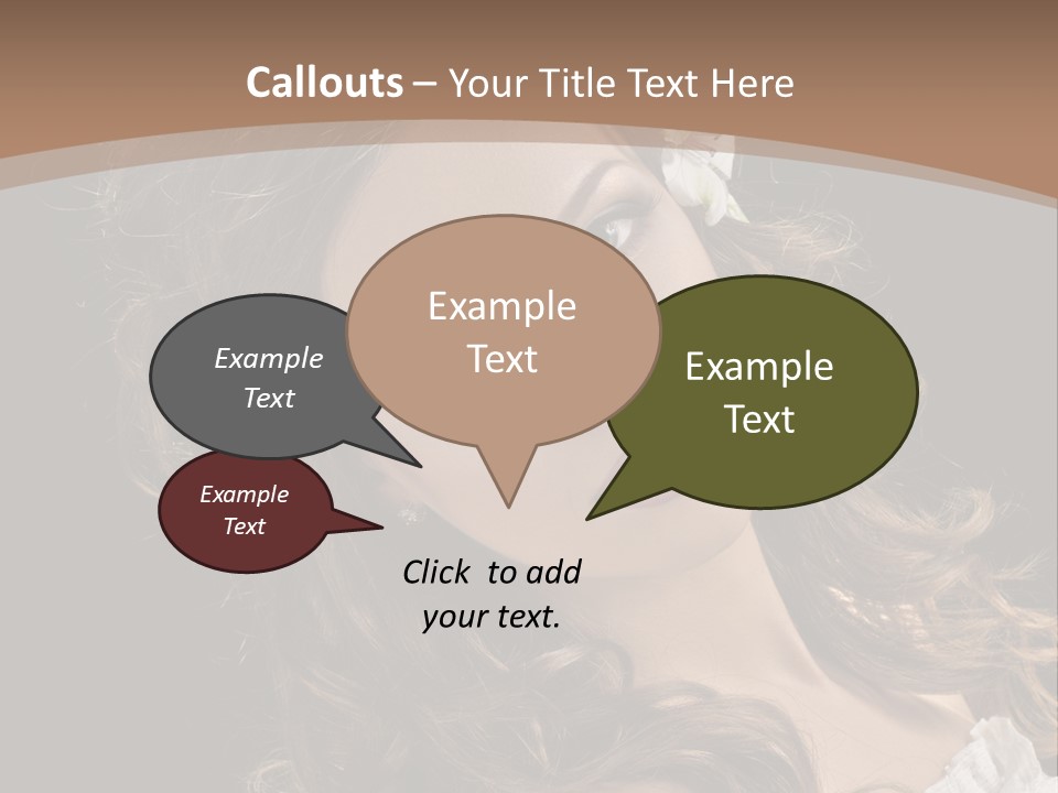 Fascinating Fashion Coiffure PowerPoint Template