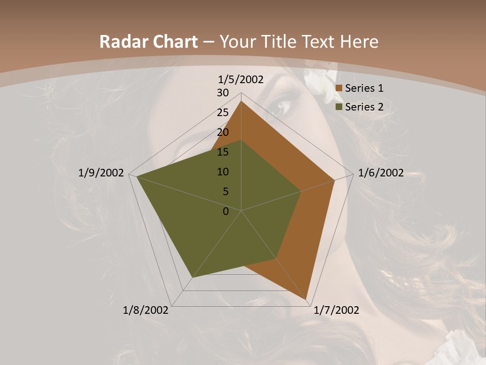 Fascinating Fashion Coiffure PowerPoint Template