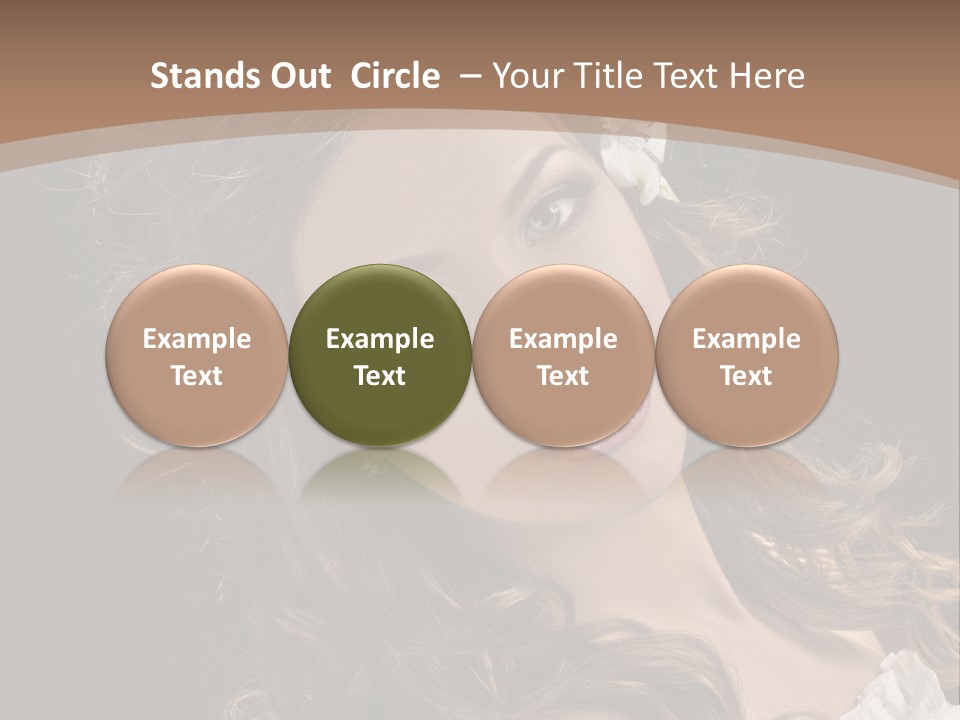 Fascinating Fashion Coiffure PowerPoint Template