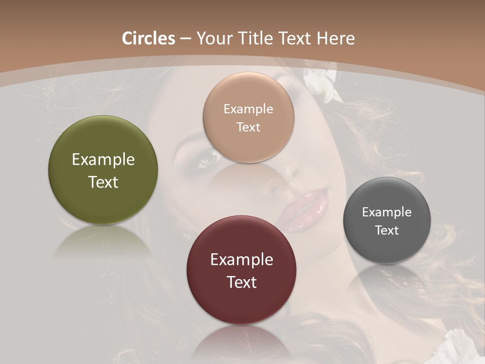 Fascinating Fashion Coiffure PowerPoint Template