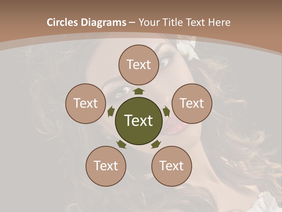 Fascinating Fashion Coiffure PowerPoint Template