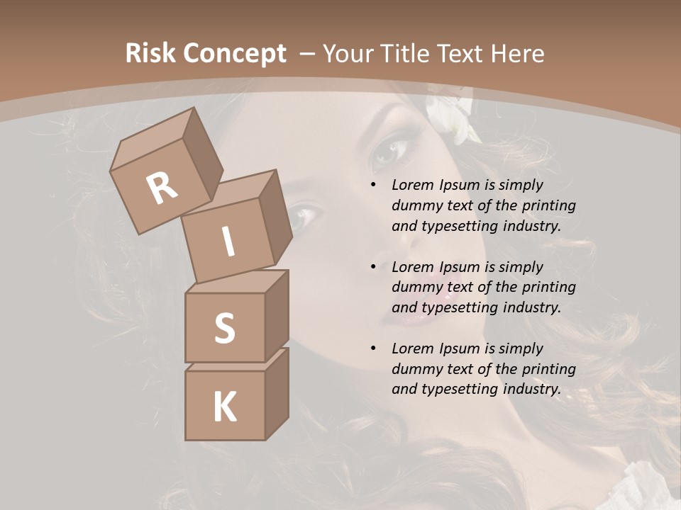 Fascinating Fashion Coiffure PowerPoint Template