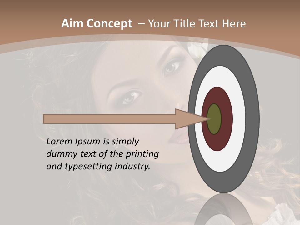 Fascinating Fashion Coiffure PowerPoint Template