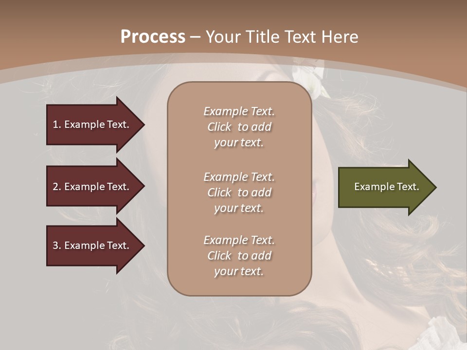 Fascinating Fashion Coiffure PowerPoint Template
