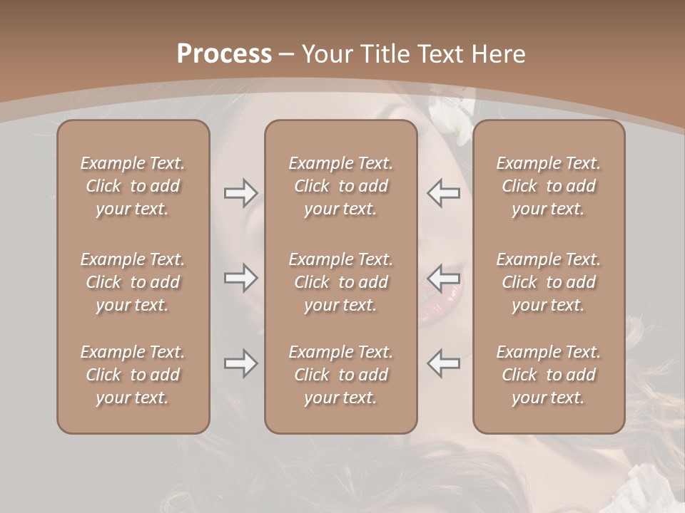 Fascinating Fashion Coiffure PowerPoint Template