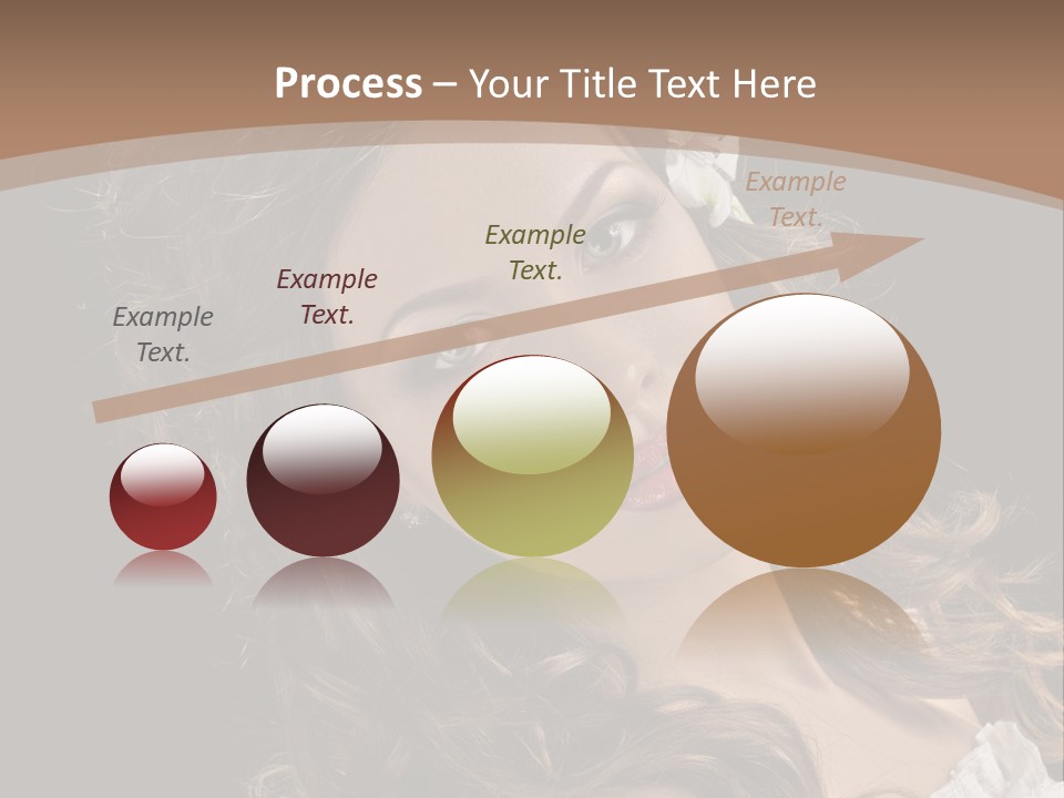 Fascinating Fashion Coiffure PowerPoint Template