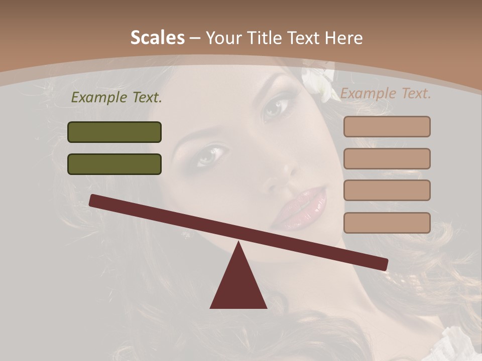 Fascinating Fashion Coiffure PowerPoint Template