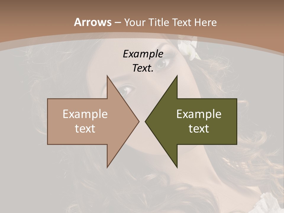 Fascinating Fashion Coiffure PowerPoint Template