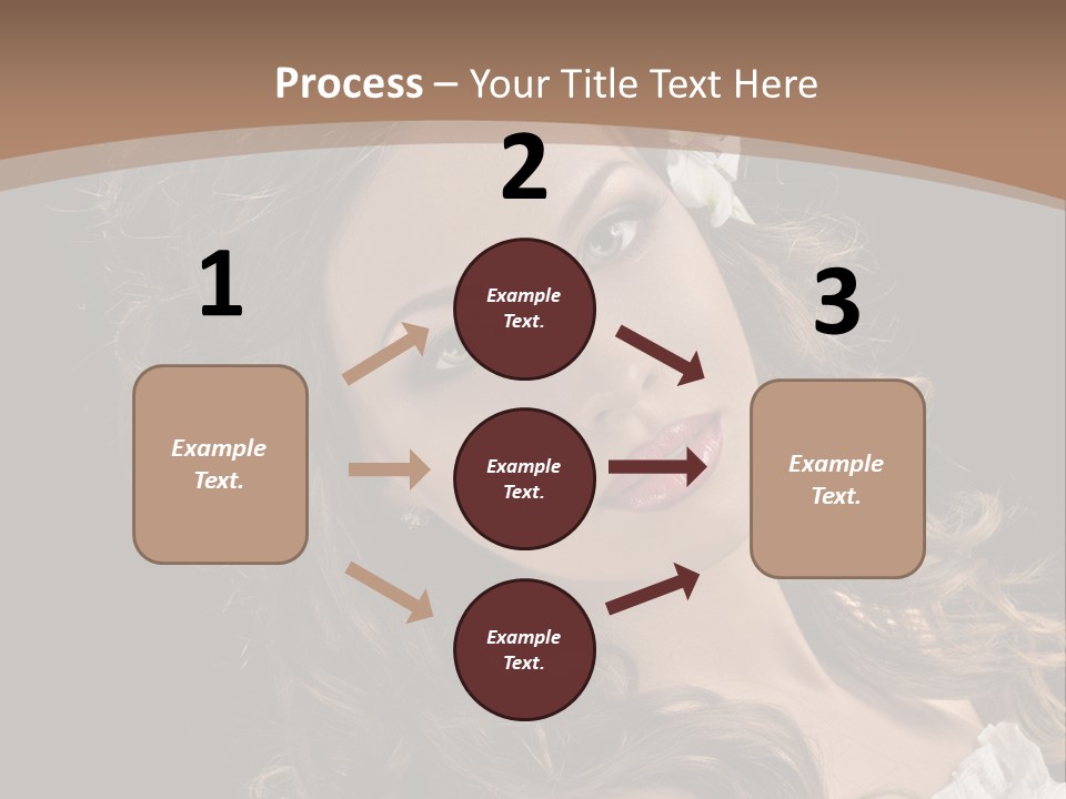 Fascinating Fashion Coiffure PowerPoint Template