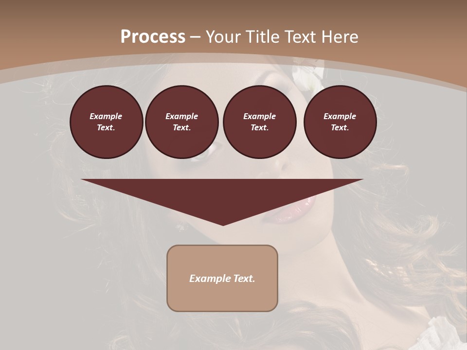 Fascinating Fashion Coiffure PowerPoint Template