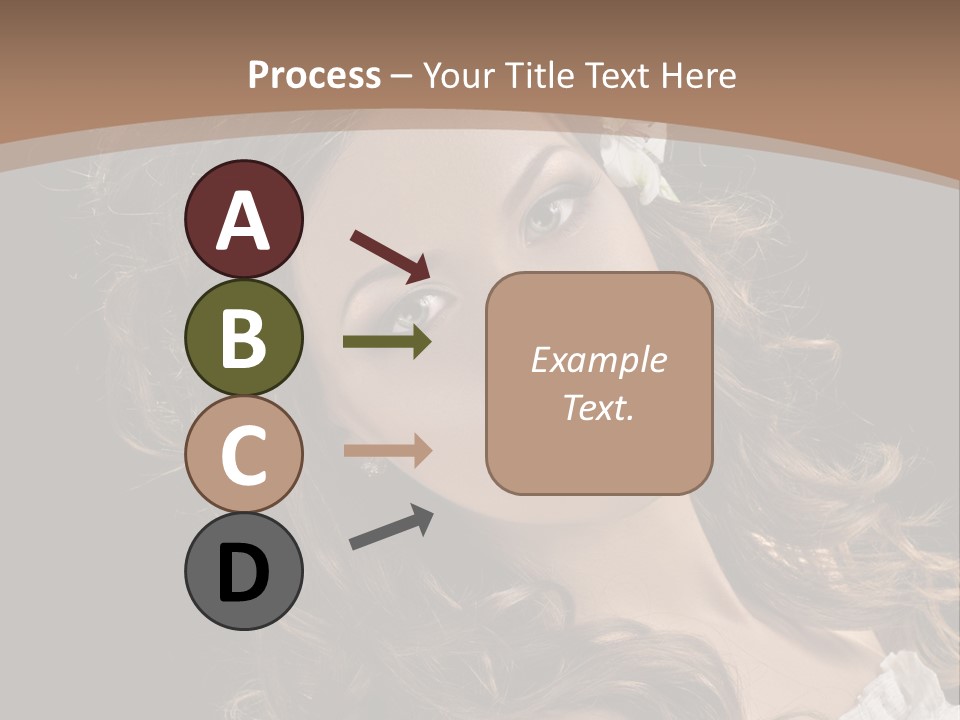 Fascinating Fashion Coiffure PowerPoint Template