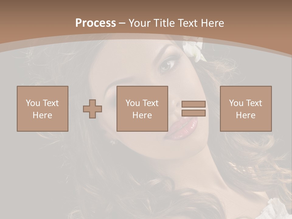 Fascinating Fashion Coiffure PowerPoint Template