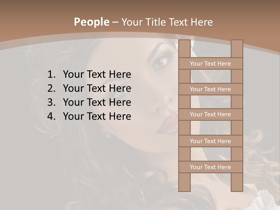 Fascinating Fashion Coiffure PowerPoint Template