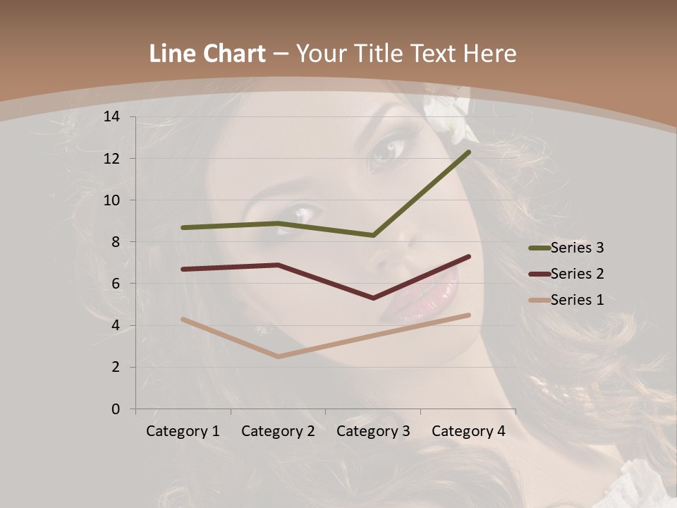 Fascinating Fashion Coiffure PowerPoint Template