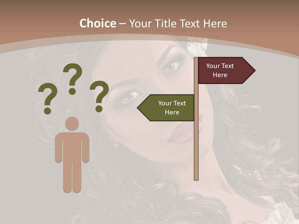 Fascinating Fashion Coiffure PowerPoint Template