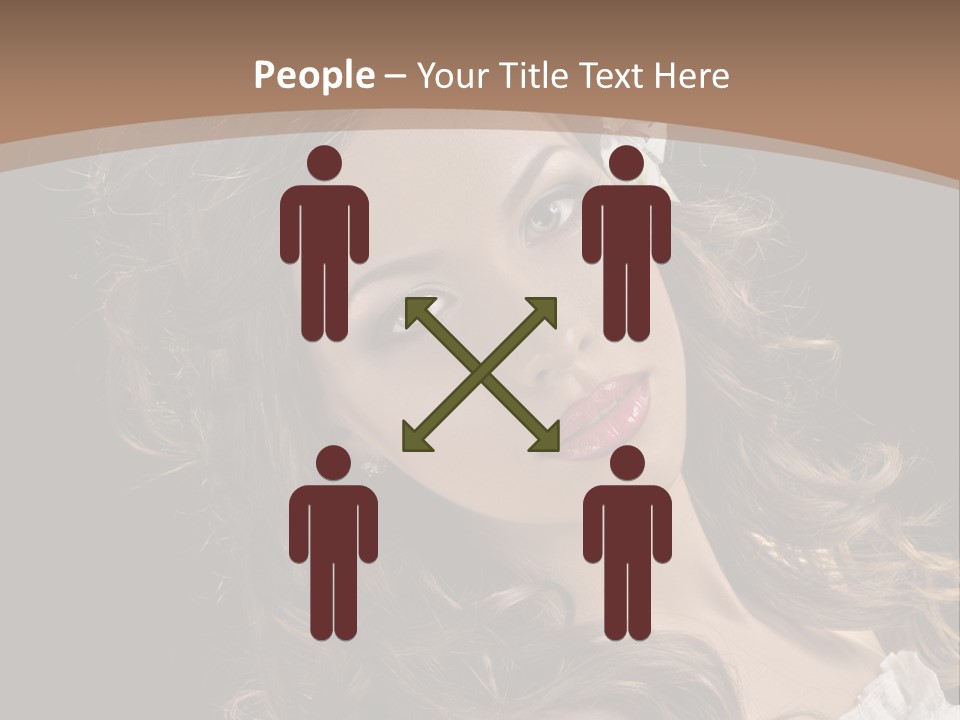 Fascinating Fashion Coiffure PowerPoint Template