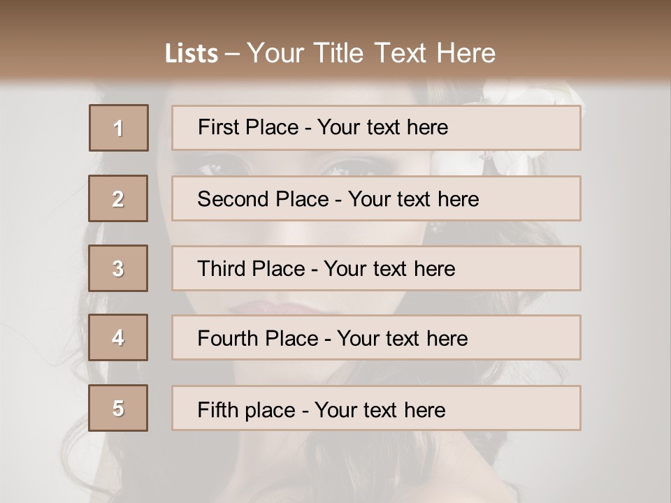 Posing Y Pretty PowerPoint Template