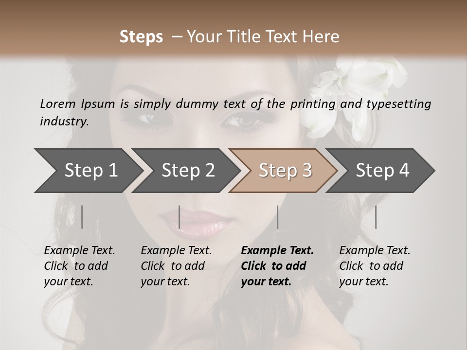 Posing Y Pretty PowerPoint Template