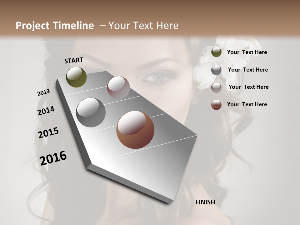 Posing Y Pretty PowerPoint Template