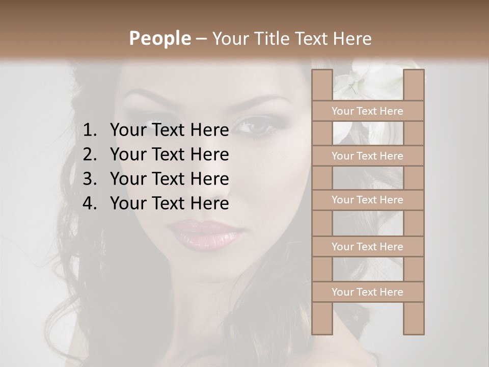 Posing Y Pretty PowerPoint Template