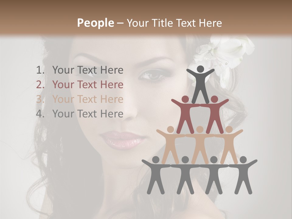 Posing Y Pretty PowerPoint Template