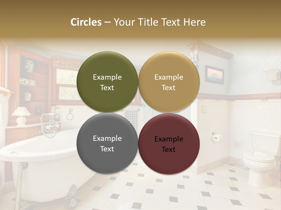 Beautiful Bunch Arrangement PowerPoint Template