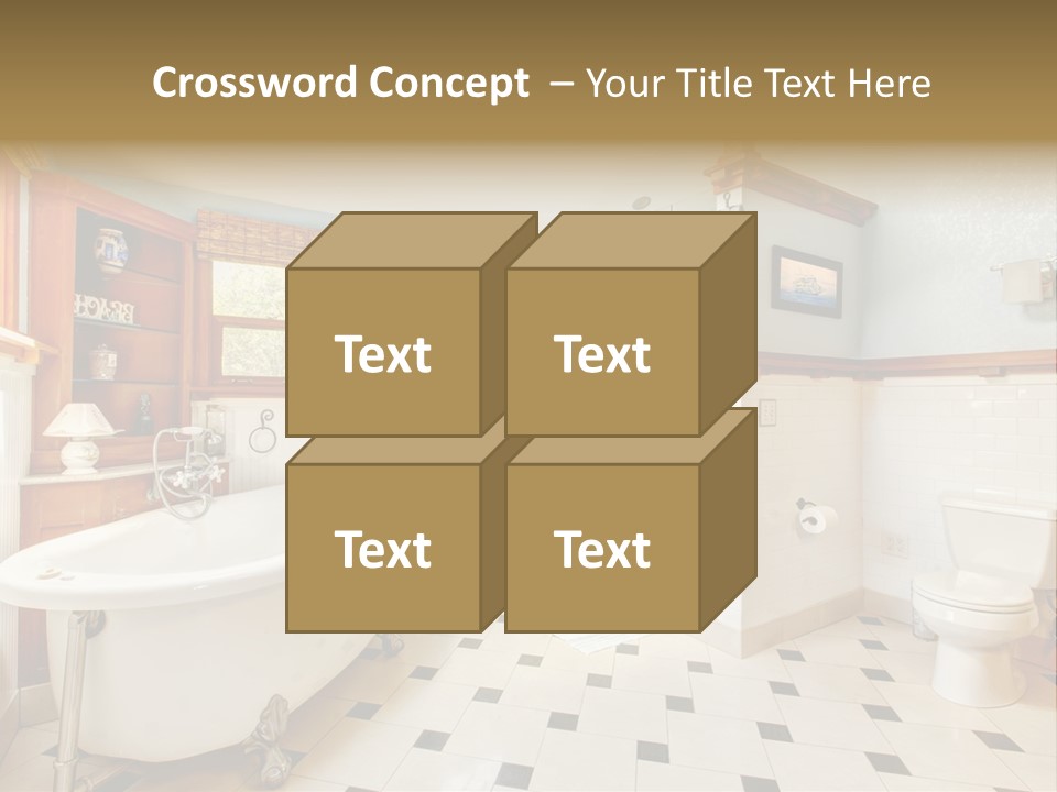 Beautiful Bunch Arrangement PowerPoint Template