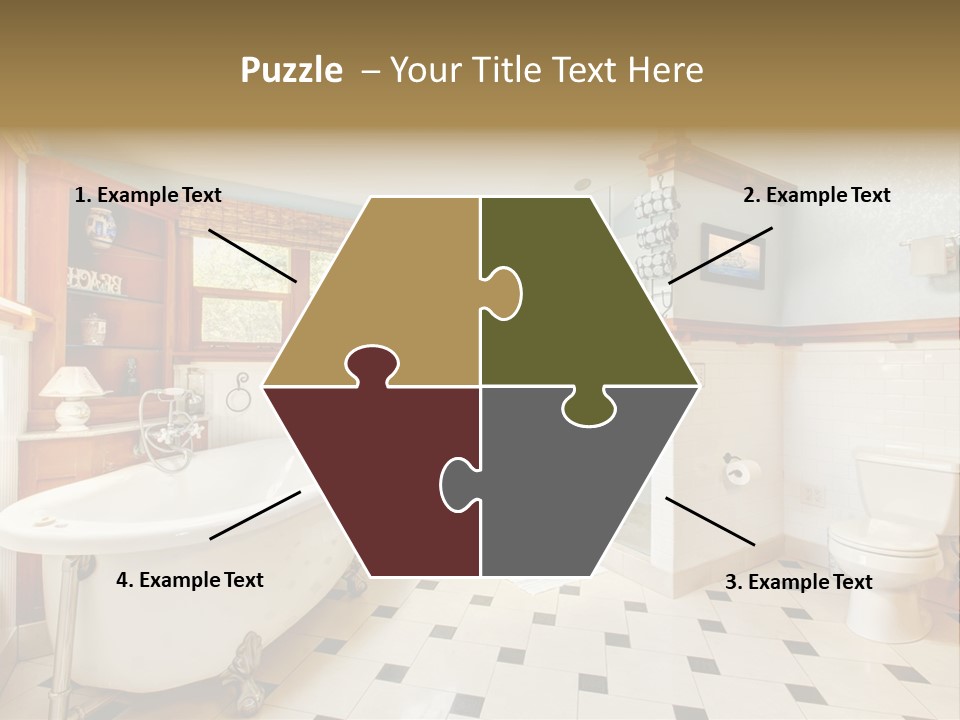 Beautiful Bunch Arrangement PowerPoint Template