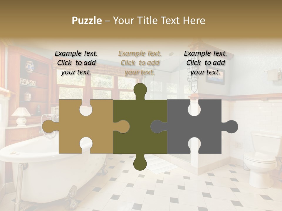 Beautiful Bunch Arrangement PowerPoint Template