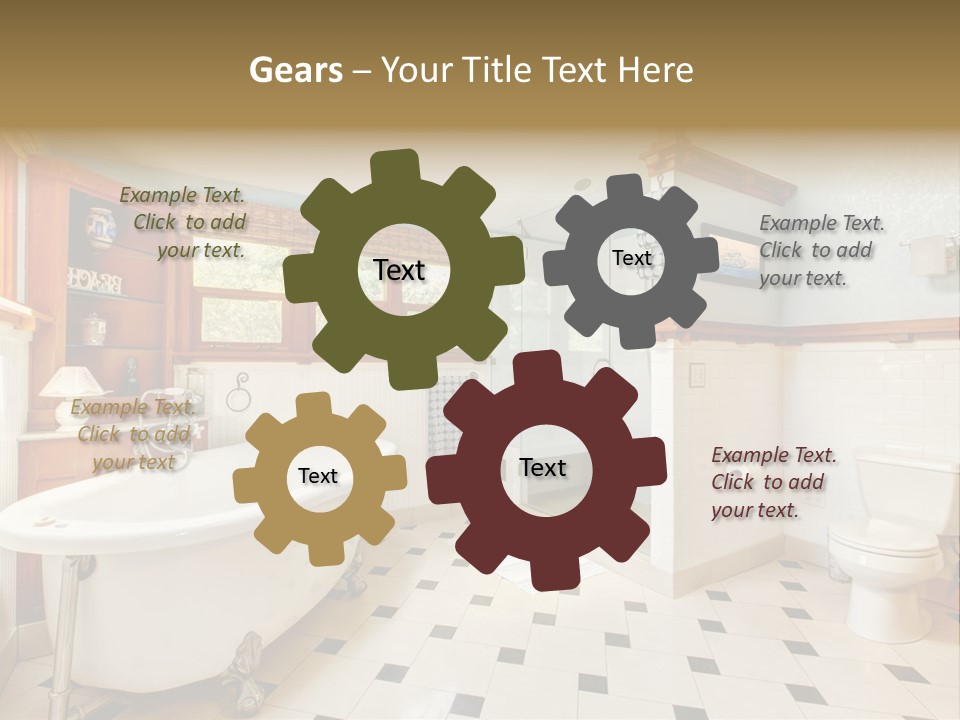 Beautiful Bunch Arrangement PowerPoint Template