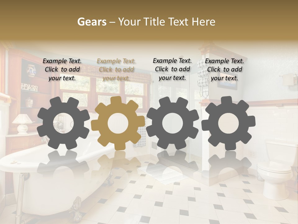 Beautiful Bunch Arrangement PowerPoint Template