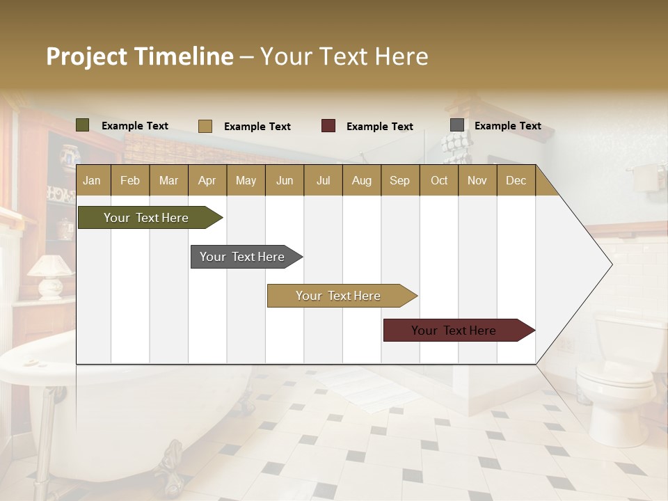 Beautiful Bunch Arrangement PowerPoint Template